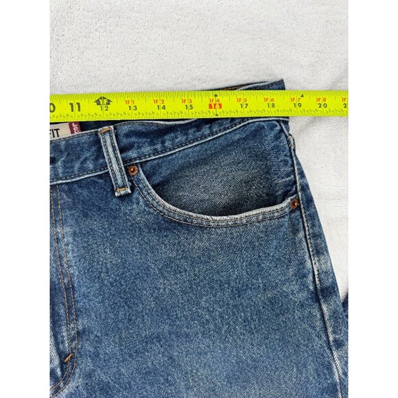 Levi's Men's Straight Fit 505 Denim Jeans - Picture 6 of 10
